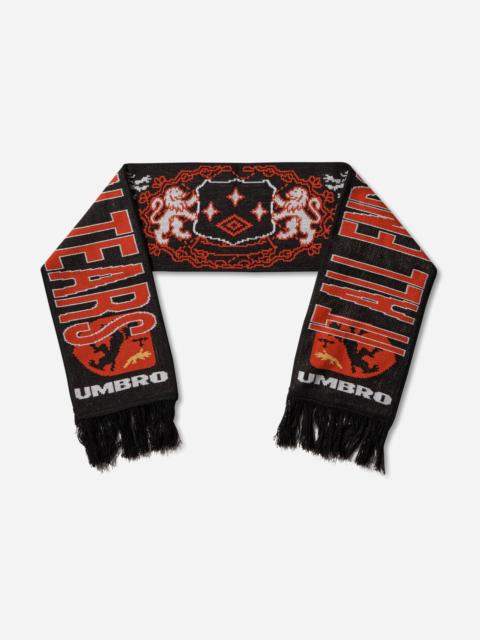 umbro It All Ends In Tears Scarf Grey / Red / Black