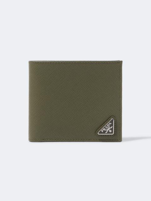 Prada Saffiano leather bi-fold wallet