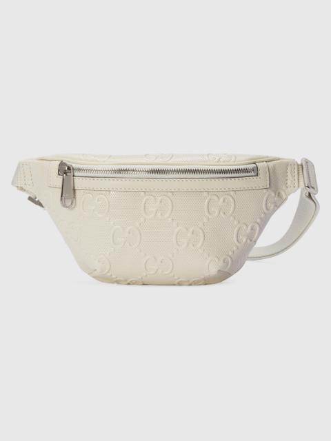 GUCCI GG embossed belt bag