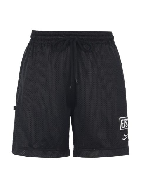 Nike Nike Dri-FIT KD Logo Breathable Solid Color Sports Shorts Black DH7366-010