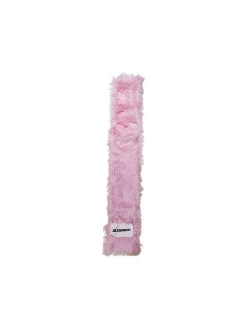 Jil Sander faux fur scarf