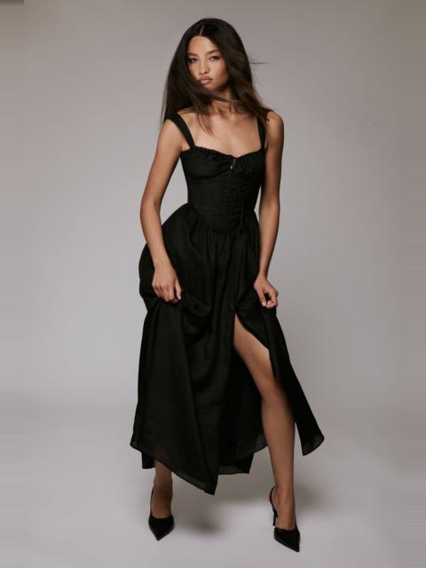 BARDOT Esra Midi Dress In Black