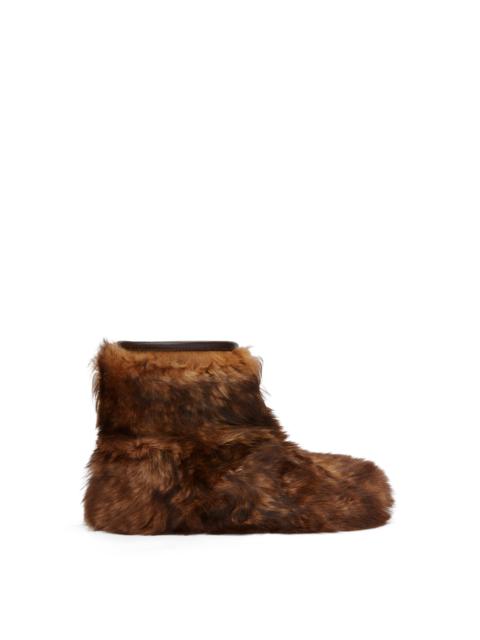 Lago boot in shearling