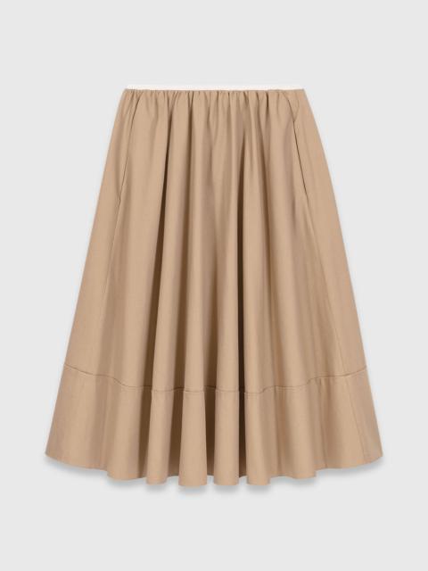 maje Mid-length cotton skirt
