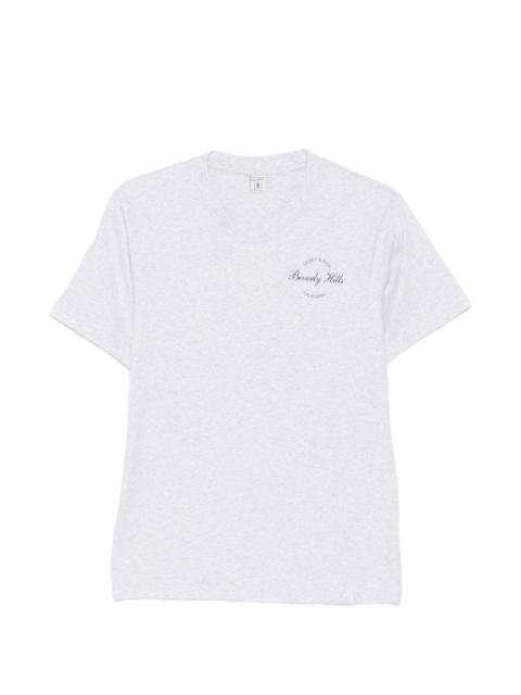 Sporty & Rich logo-print T-shirt