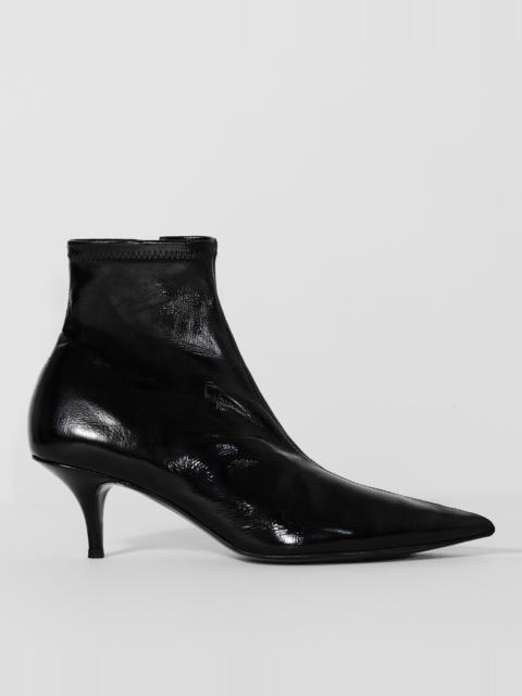 CELINE SHINY LEATHER SOCK BOOTY