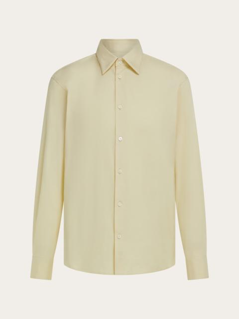 FERRAGAMO Shirt with micro print
