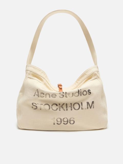 Acne Studios 1996 Logo Crossbody Tote - White
