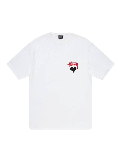 Stüssy Stussy Housefly Tee 'White' | REVERSIBLE