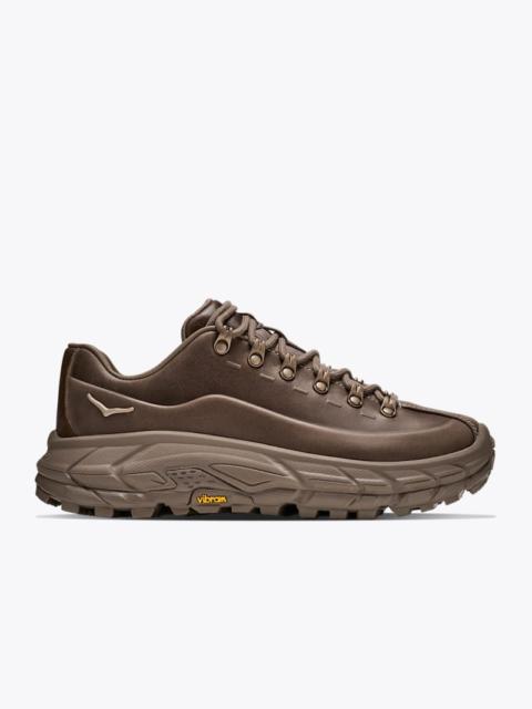 HOKA Elite Terrain System Tor Summit LTR Shoes in Owl Grey/Owl Grey