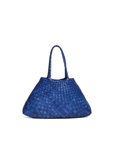 DRAGON DIFFUSION Santa Crocewoven  shoulder bag