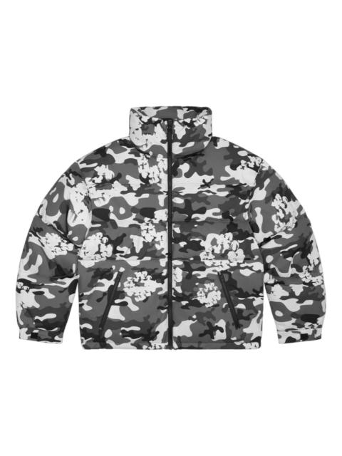 DENIM TEARS Denim Tears Cotton Wreath Puffer Jacket 'White Camo' FW25ODP11842610