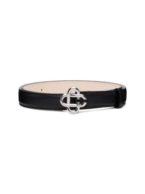 CASABLANCA Black Small CC Belt