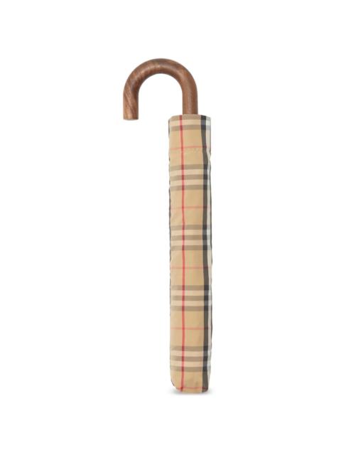 Burberry Vintage Check-print folding umbrella