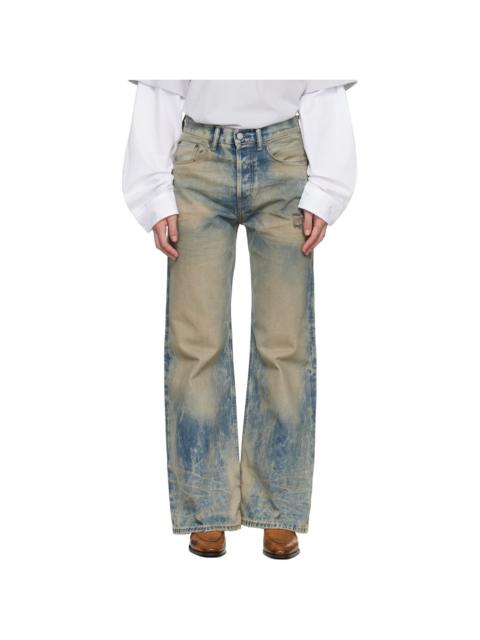 Acne Studios Blue 2021F Regular Fit Jeans