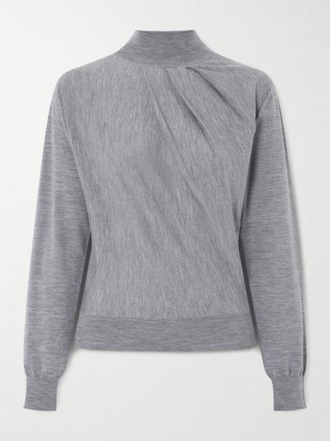 Givenchy Draped Wool-blend Turtleneck Sweater