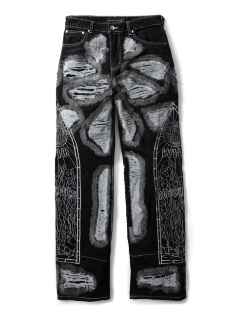 WHO DECIDES WAR Ultra Flare Window Denim