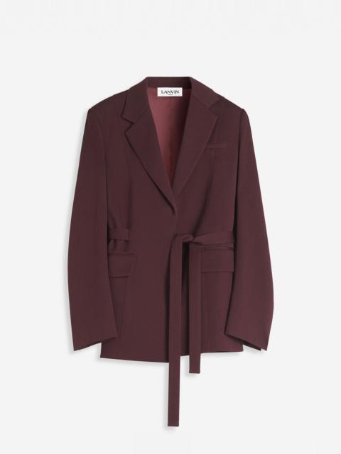 Lanvin BELTED JACKET