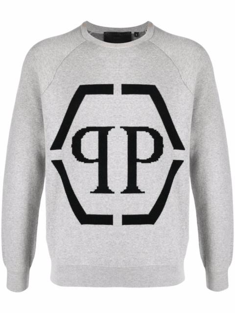 logo-print sweatshirt