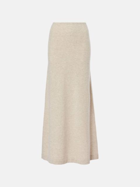 AYA MUSE Luna cashmere maxi skirt