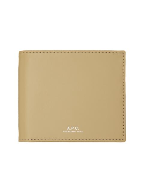 A.P.C. Beige Aly Wallet