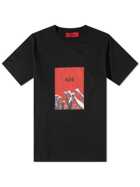 424 424 Raised Fist Tee