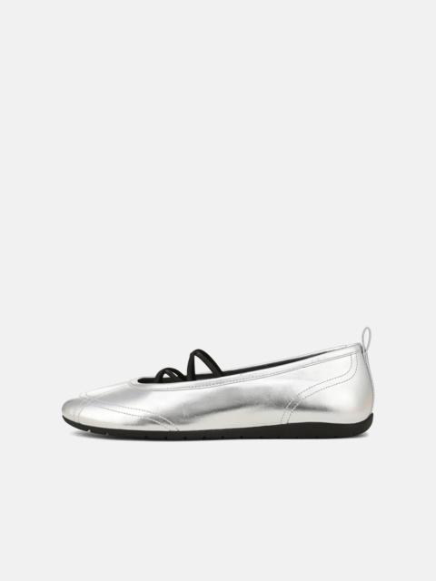 Vince Coralie Metallic Leather Ballet Sneaker