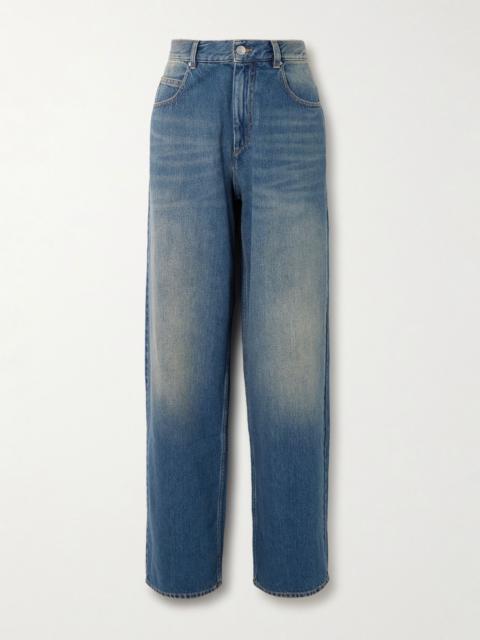 Isabel Marant Joanny mid-rise wide-leg jeans Mid denim