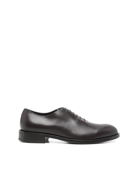 Canali leather oxford shoes