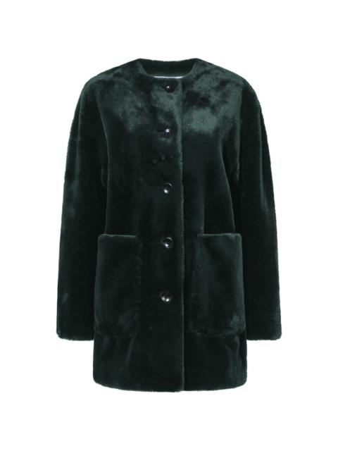 Penelope single-breasted coat