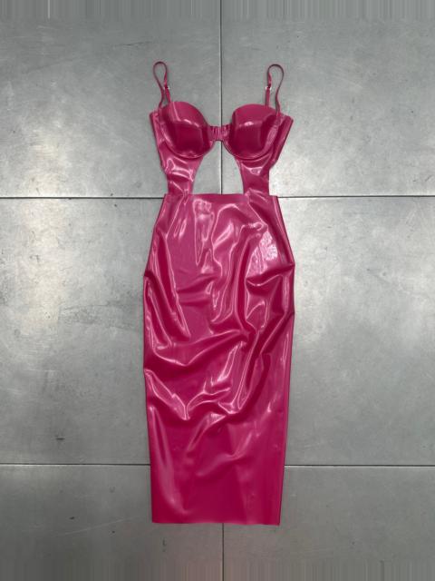 POSTER GIRL PEGGY DRESS RHUBARB