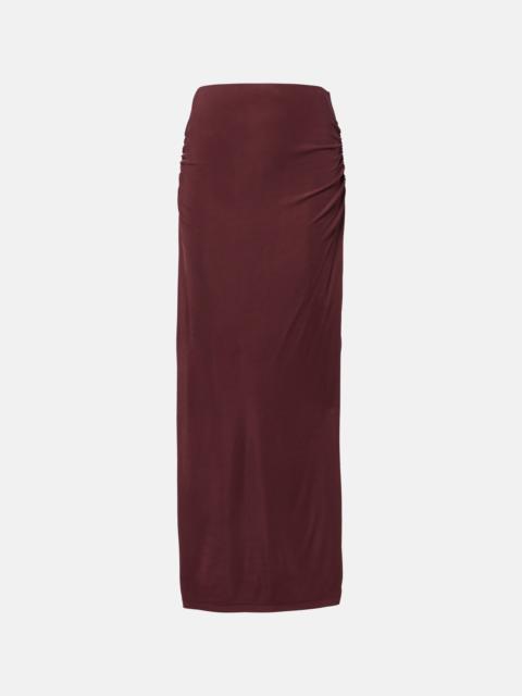 AYA MUSE Kaima jersey maxi skirt
