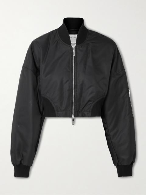 Sportmax Cropped Shell Bomber Jacket