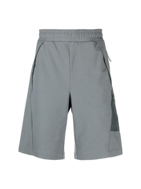 cargo-pocket track shorts