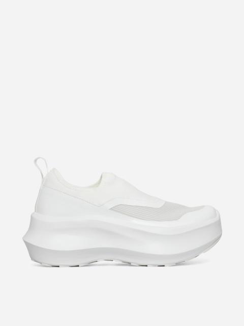 Comme des Garçons Homme Salomon Slip-On Platform Sneakers White
