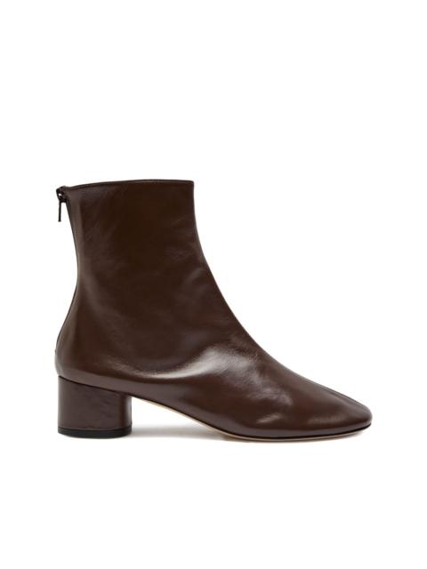 DEAR FRANCES Harlie zip-detail ankle boots