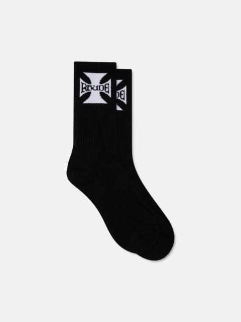 Rhude RHUDE BOYS LOGO SOCK