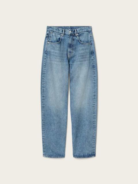 ALLSAINTS RIVET RELAXED SLOUCH DENIM JEANS
