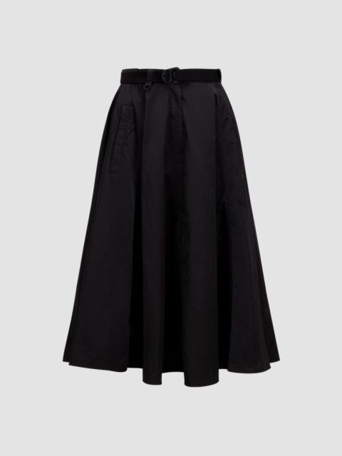 Moncler Nylon Midi Skirt
