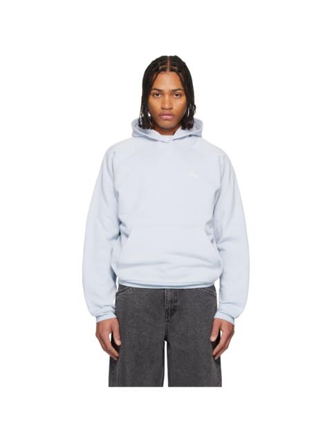 Dime Purple Cursive Small Logo Hoodie