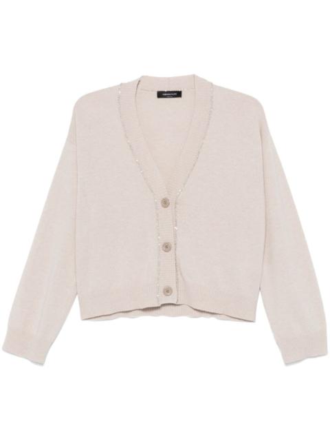 FABIANA FILIPPI sequin-detailed cardigan