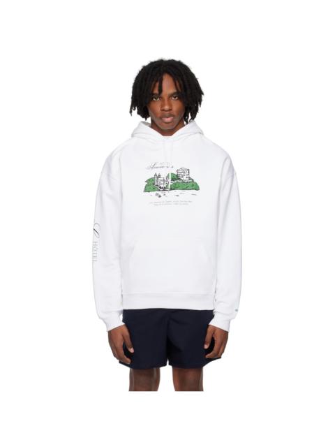 A.P.C. White JJJJound Edition 'Hôtel Souvenirs' Hoodie