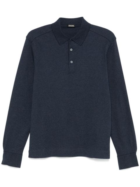 ZEGNA jersey polo shirt