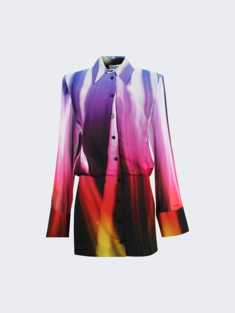 THE ATTICO Margot Mini Dress Multicolor