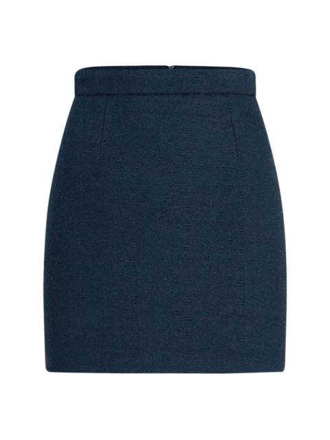 スカート PATOU Woman Skirt Grey SK0460154 959A PATOU ANTHRACITE GREY TEXTURED-KNIT MINI SKIRT | miinto