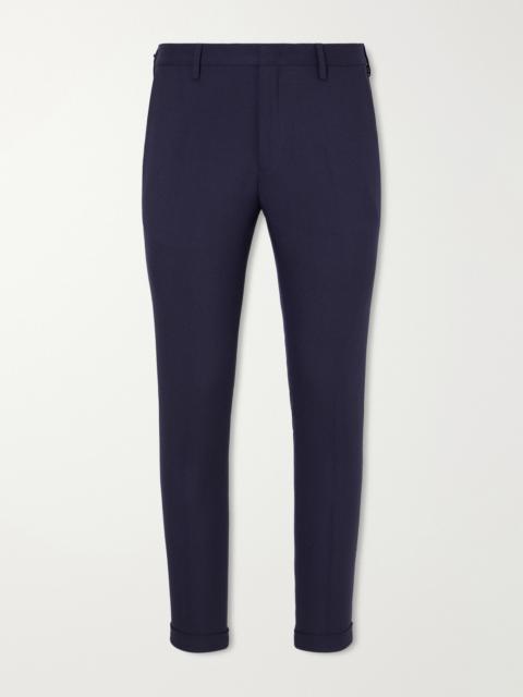 Paul Smith Tapered Wool-Hopsack Suit Trousers