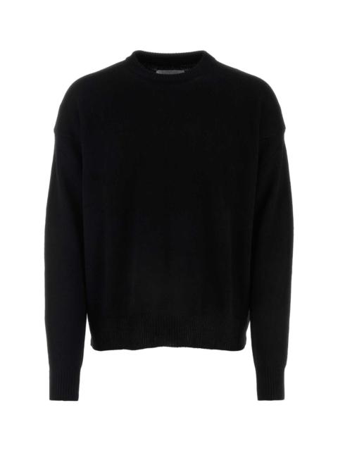 Jil Sander Black Cashmere Sweater 001 Tessuto Primario: Maglieria