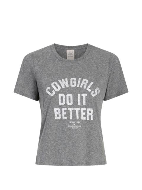 Cinq à Sept Heatset Cowgirls short-sleeve T-shirt