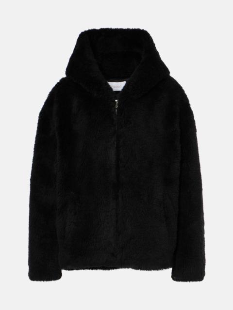 Yves Salomon hooded shearling 재킷
