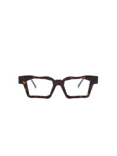 Kuboraum G1 rectangle-frame glasses